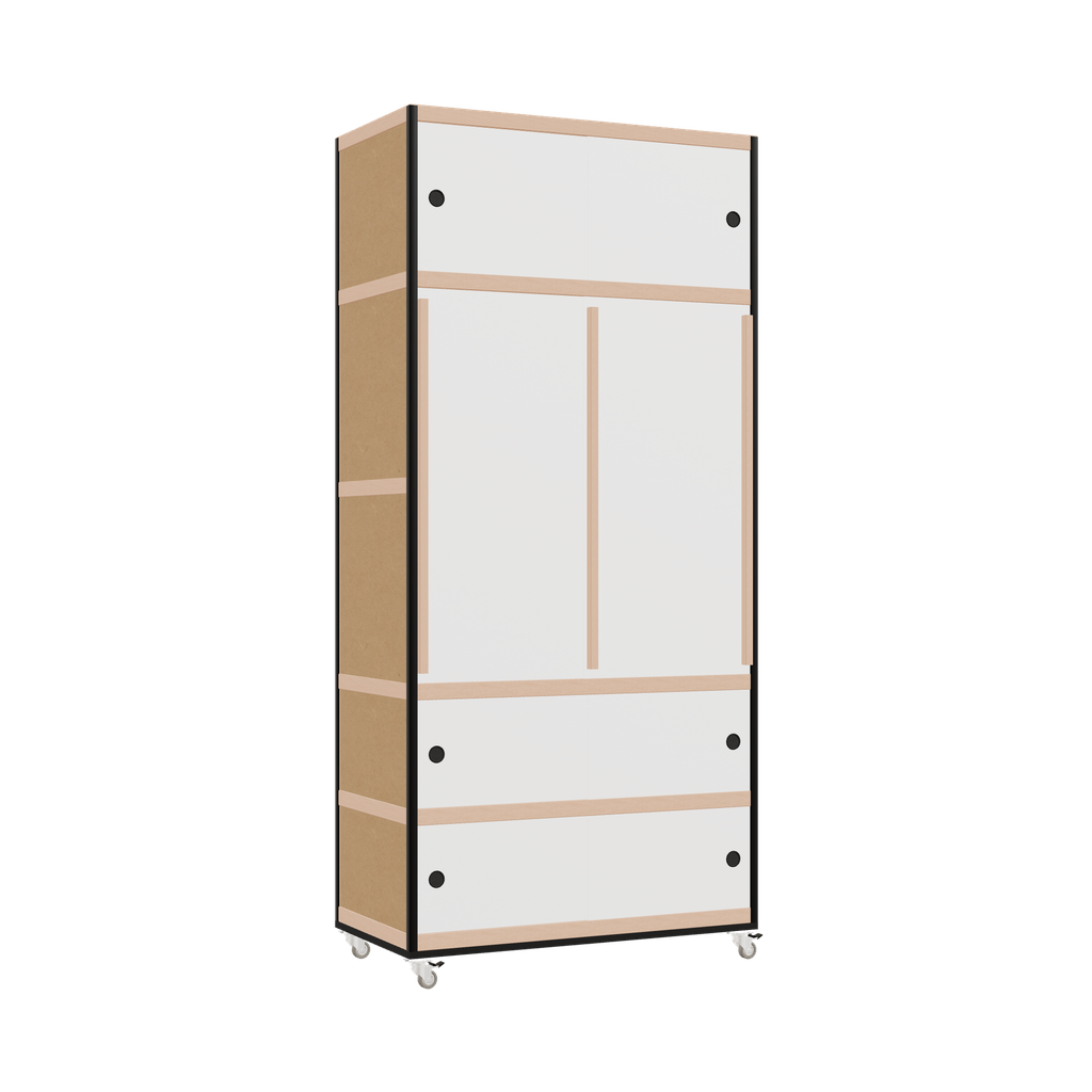 Wardrobe (218x100x52 cm)