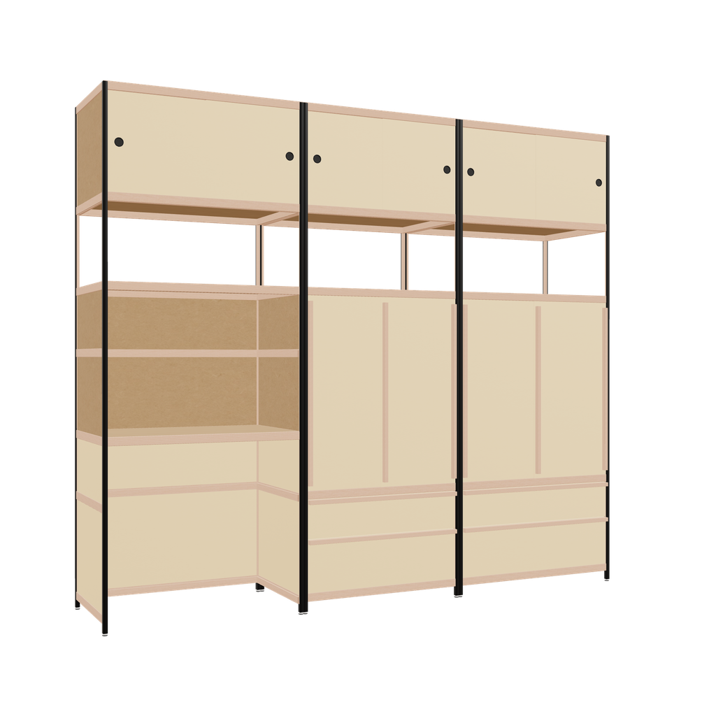 Meubels (255x290x62 cm)