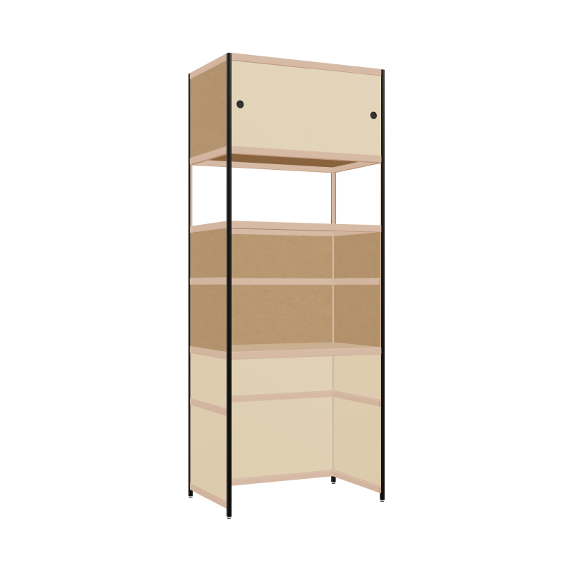 Armoire (255x100x62 cm)
