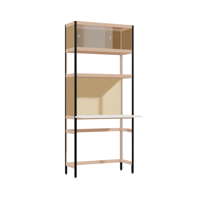 Cantilevered desk (186.5x80x53.6 cm)