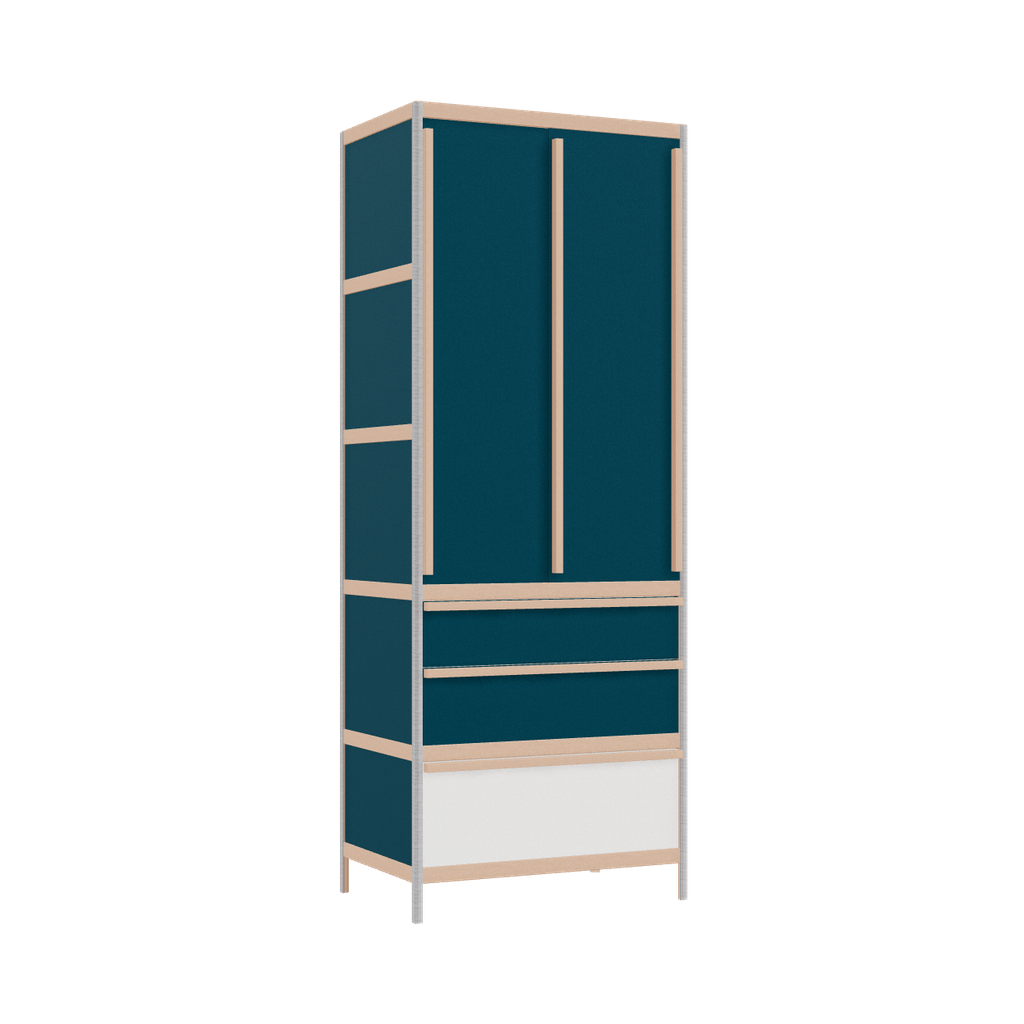 Kleerkast (209x80x52 cm)