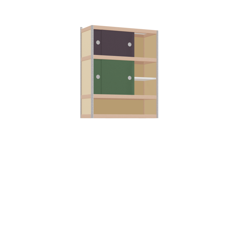 Hanging cabinet (97x80x32 cm)