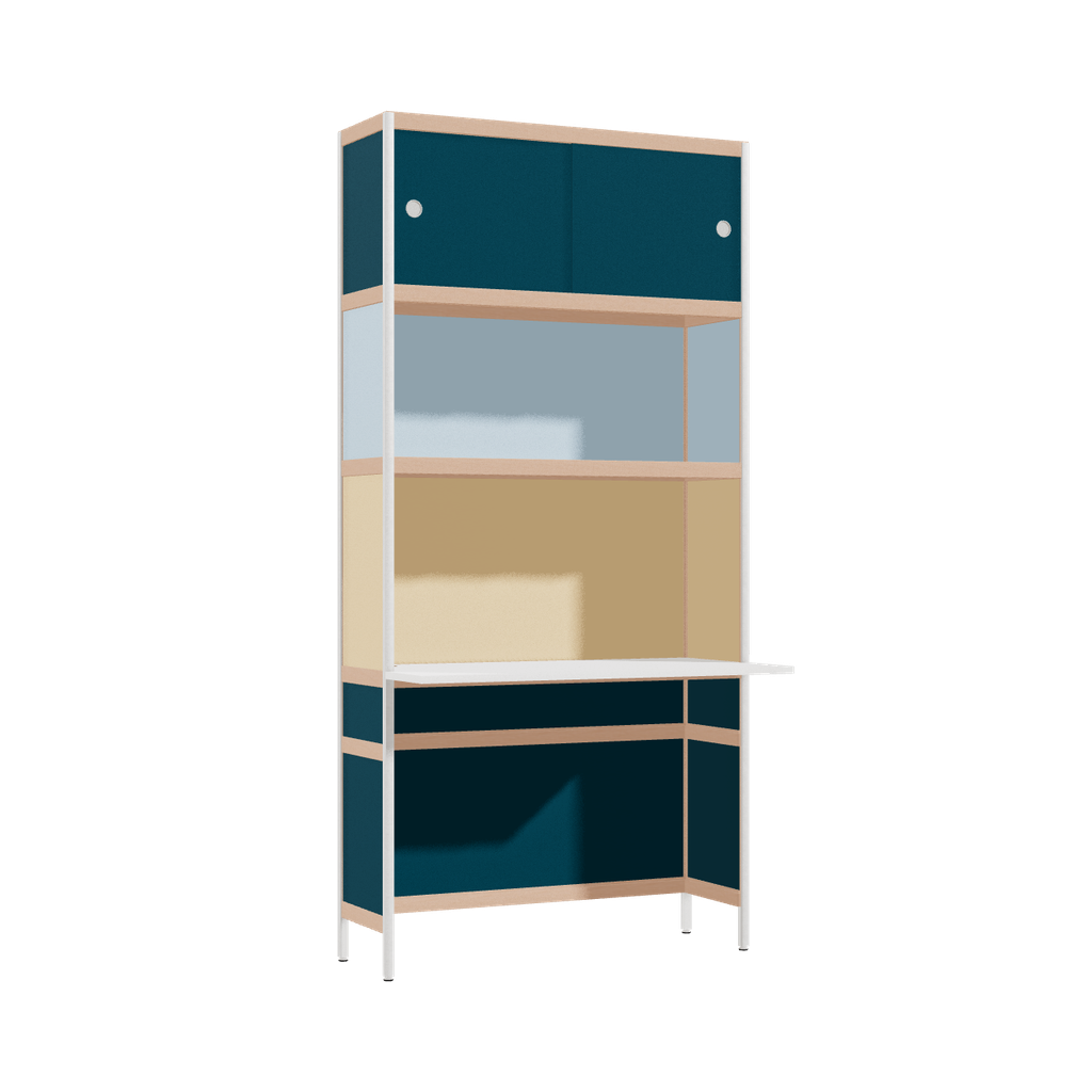 Overhangend bureau (206.5x100x53.6 cm)