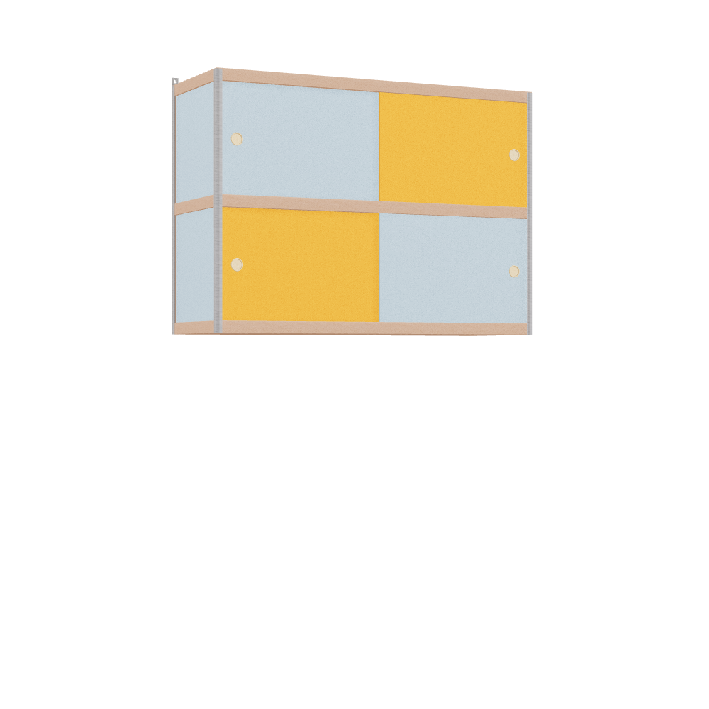 Zwevende kast (86x120x42 cm)