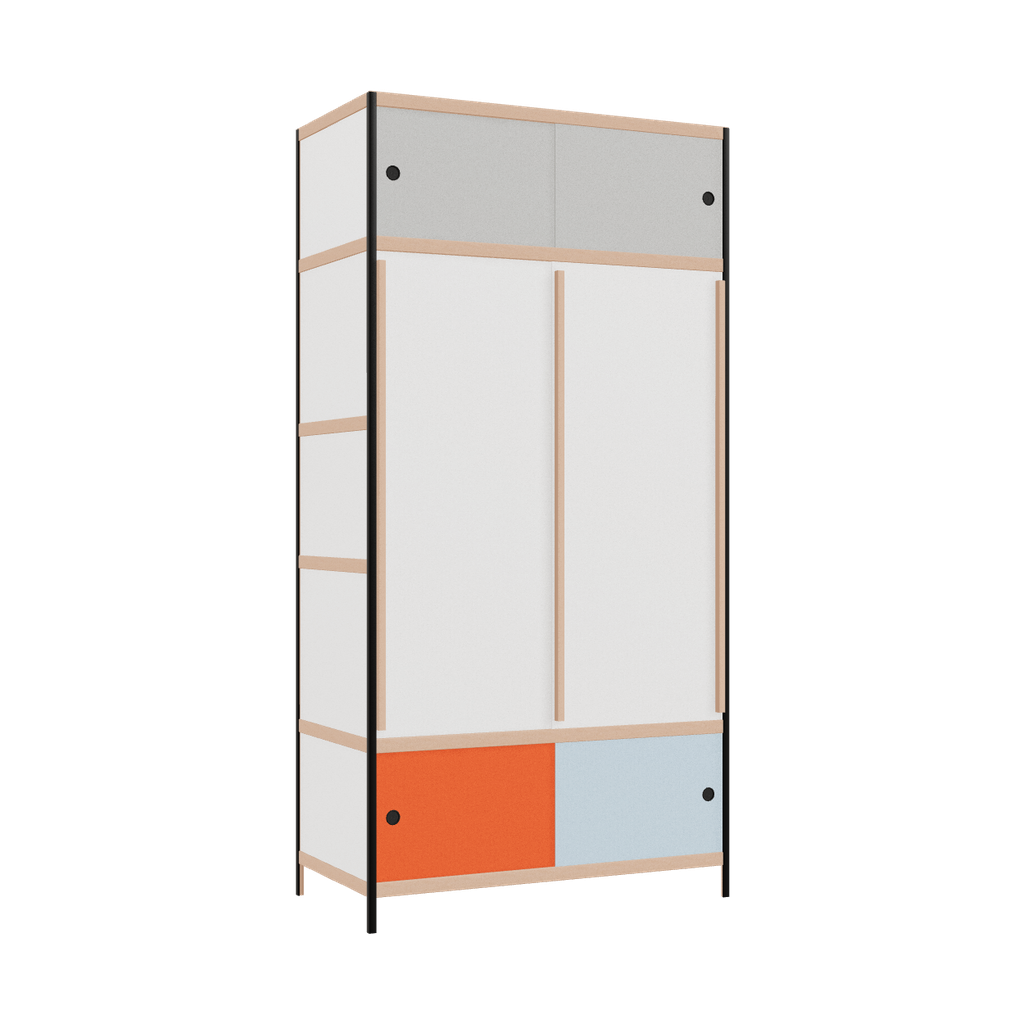Wardrobe (239x120x62 cm)