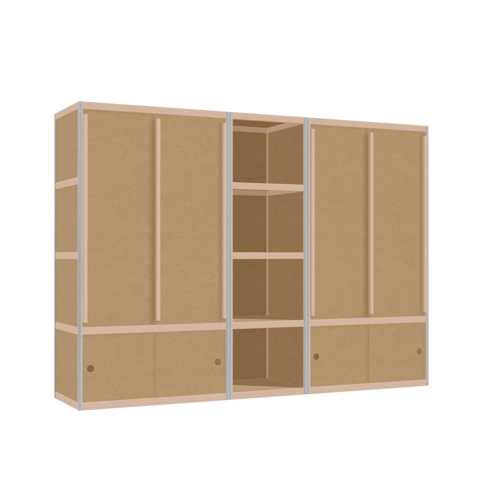 Furniture (168x232x52 cm)