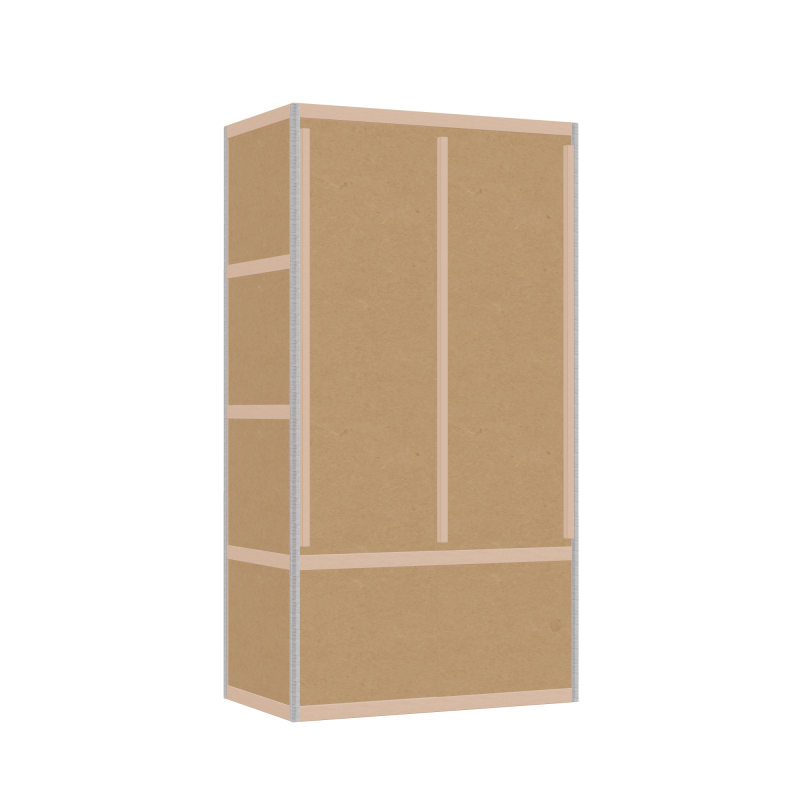 Wardrobe (168x90x52 cm)