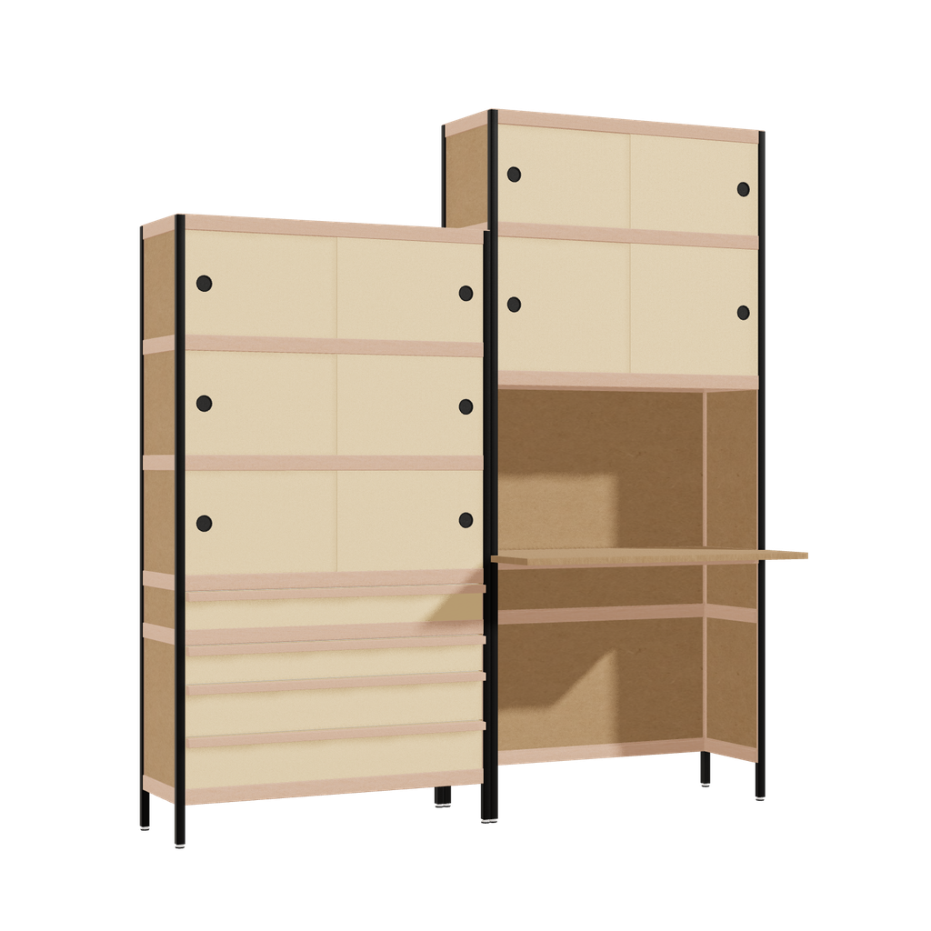 Furniture (196.5x180x53.6 cm)