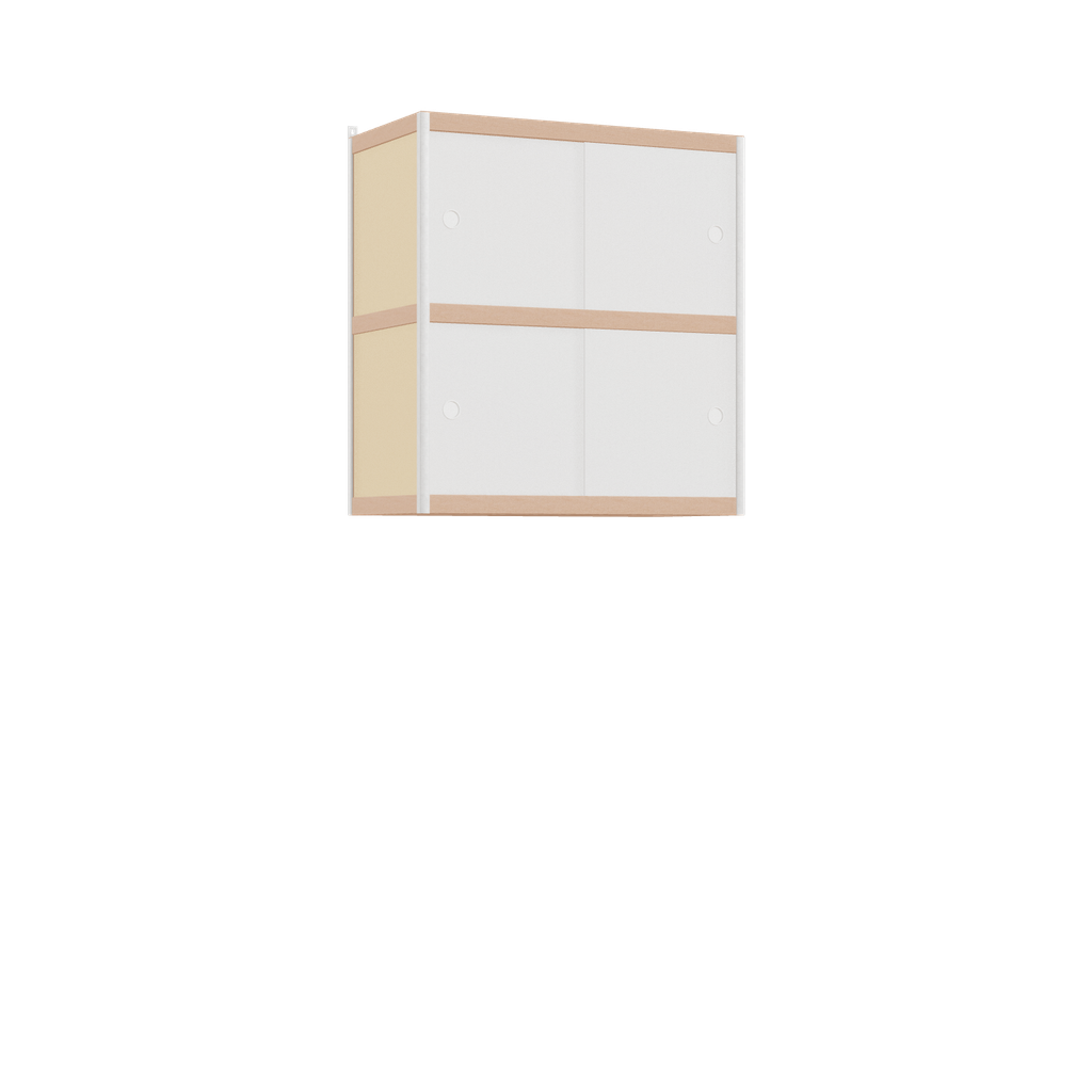 Zwevende kast (86x80x42 cm)