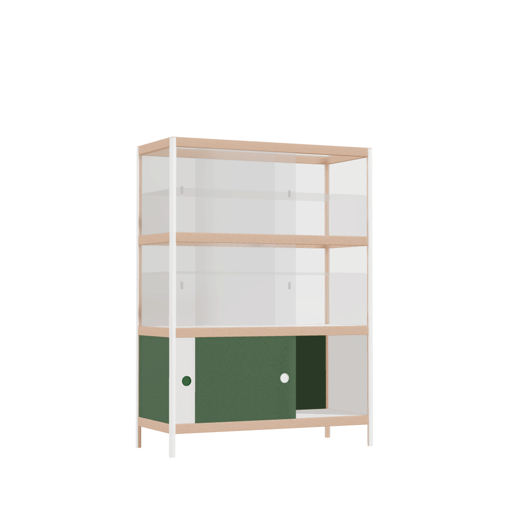 Display cabinet (137x100x42 cm)