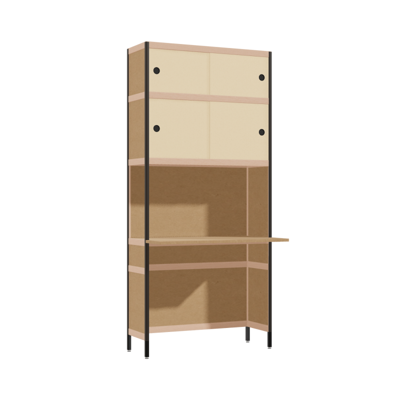 Cantilevered desk (196.5x90x53.6 cm)