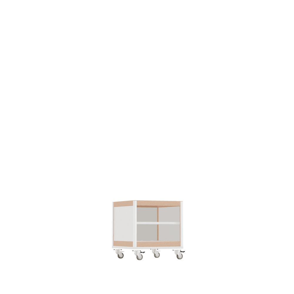 Laag meubel (44x42x42 cm)