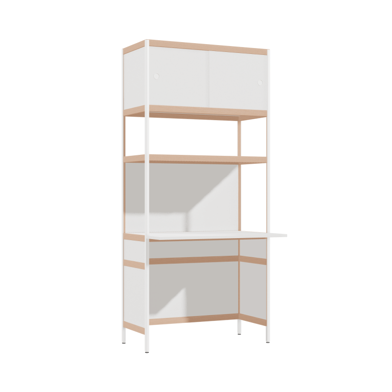 Bureau débordant (196.5x90x63.6 cm)