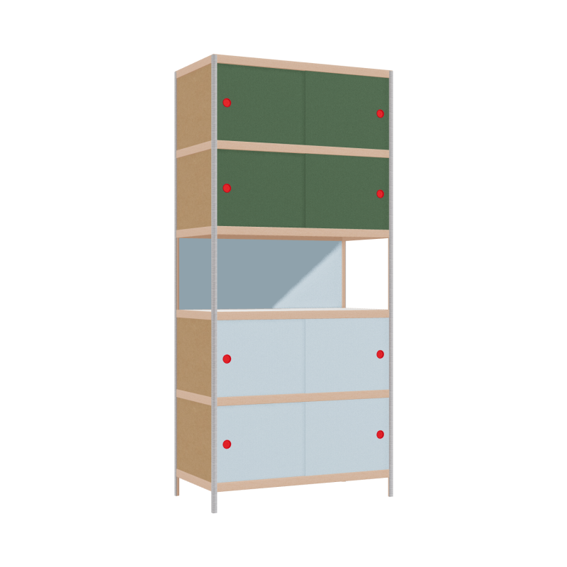 Kast (219x100x52 cm)