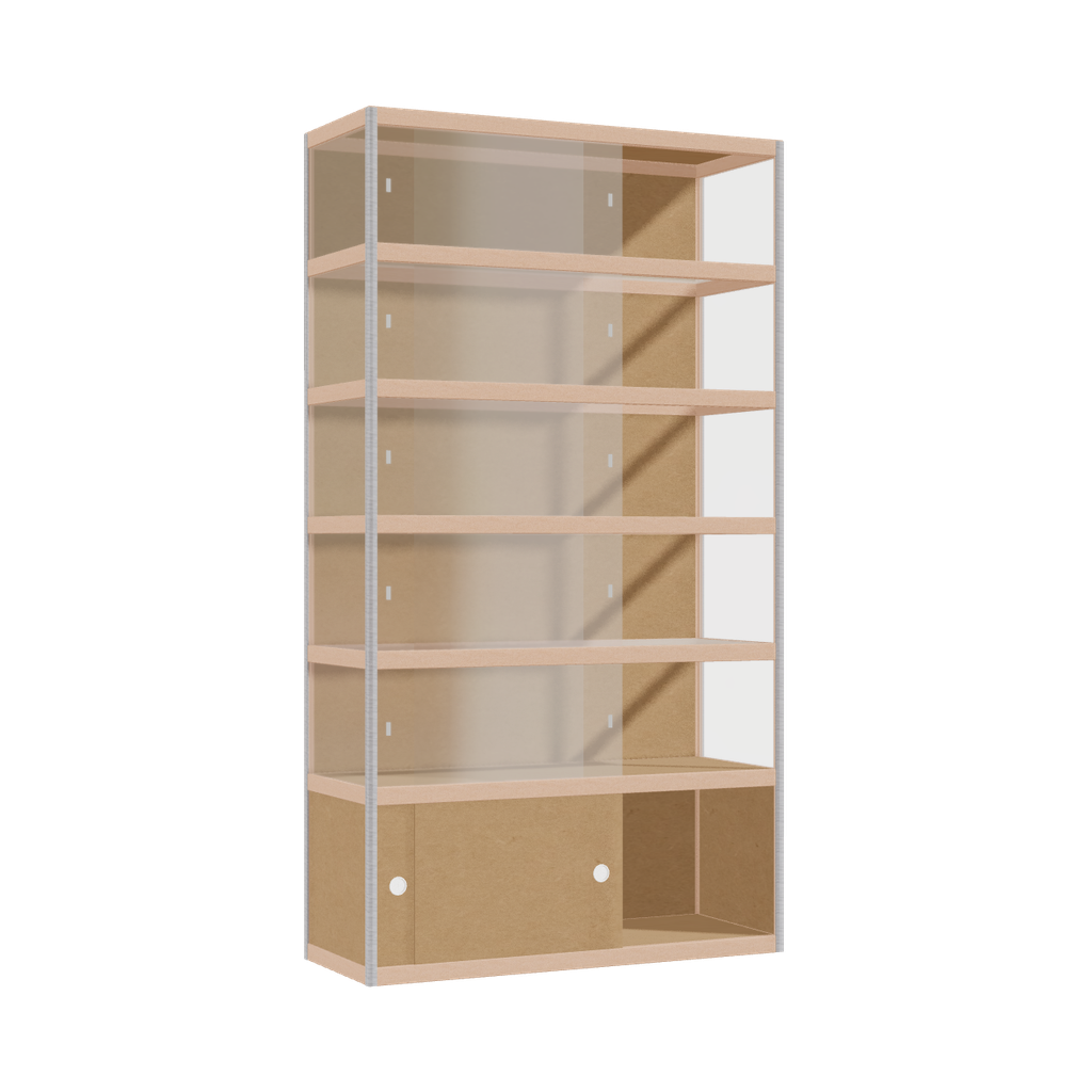 Display cabinet (200x110x42 cm)