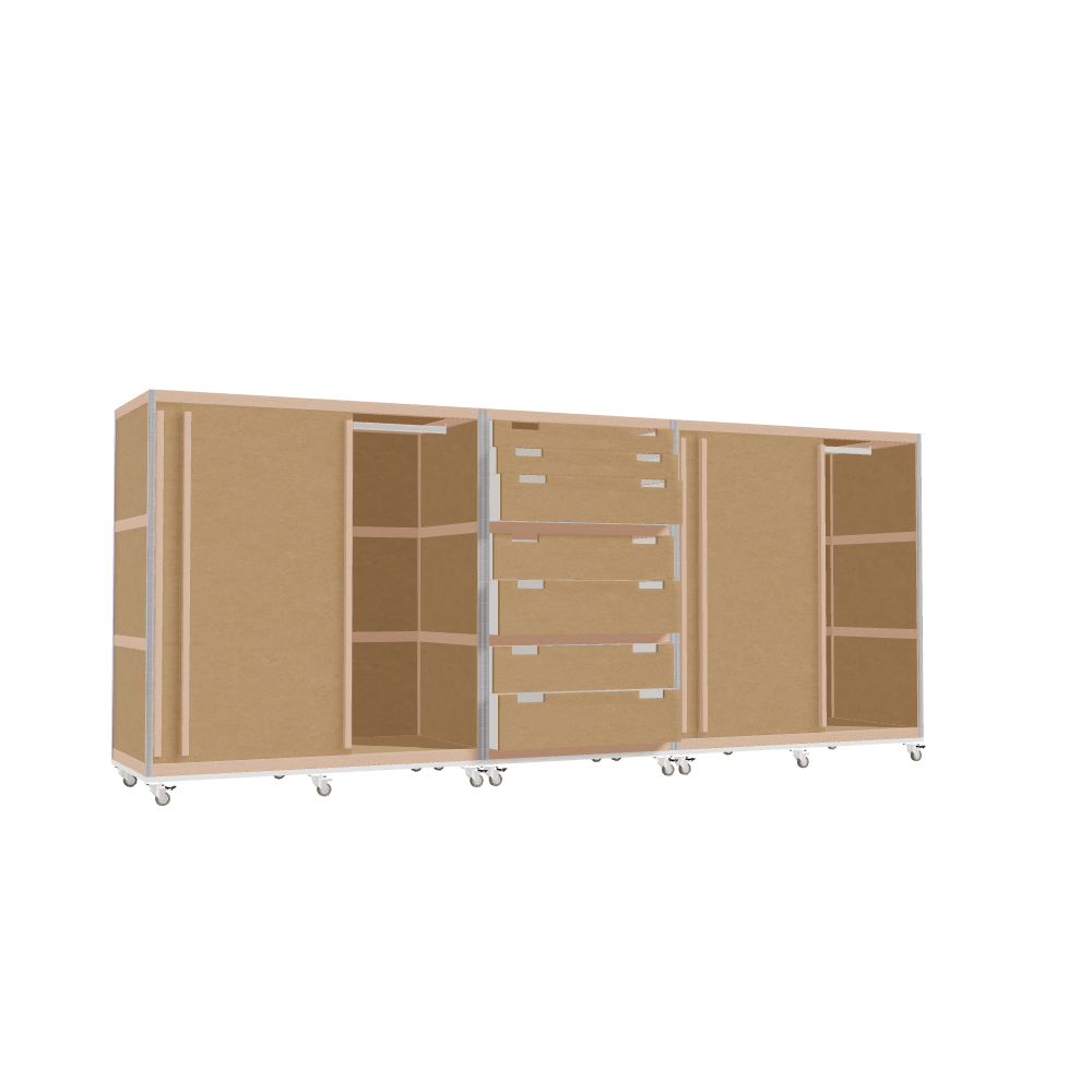 Furniture (136x320x62 cm)