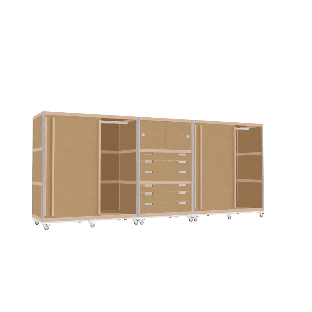 Meubels (136x320x62 cm)