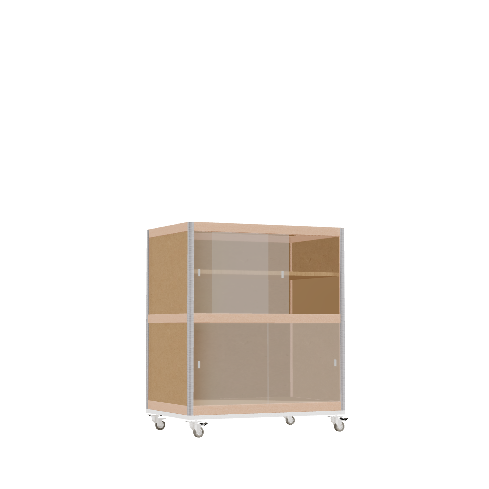 Display cabinet (95x80x52 cm)