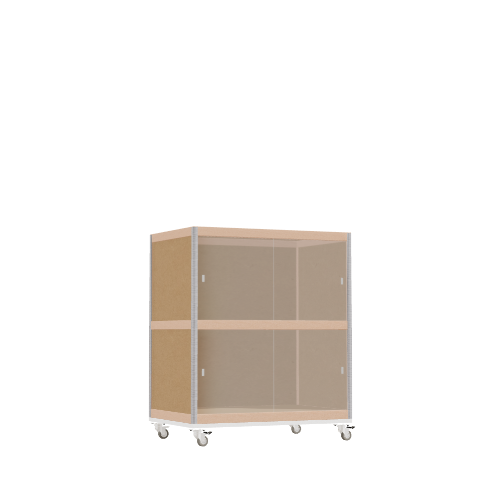 Display cabinet (95x80x52 cm)