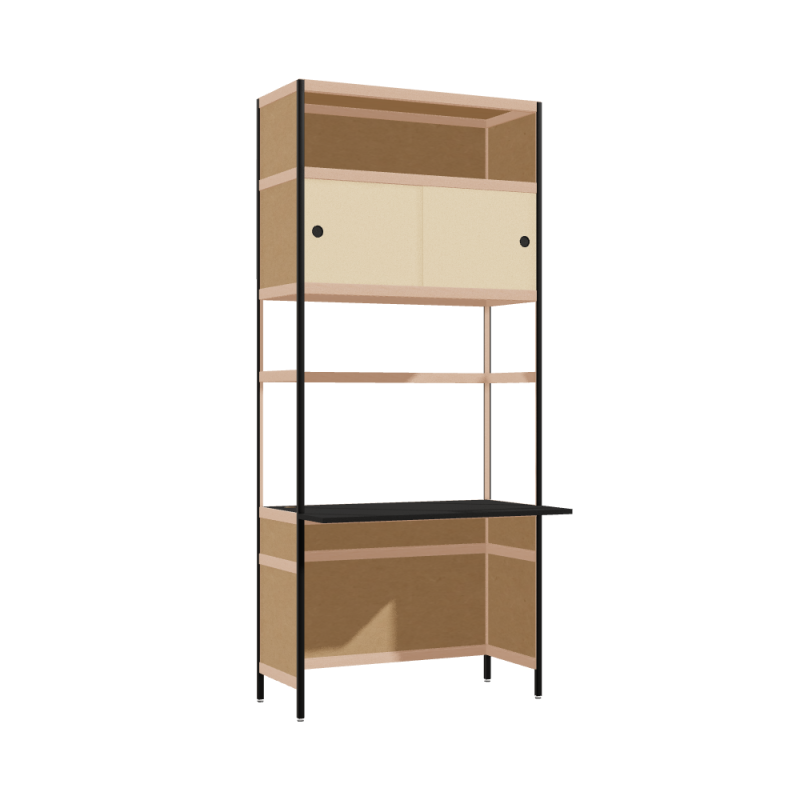 Cantilevered desk (227.5x100x63.6 cm)