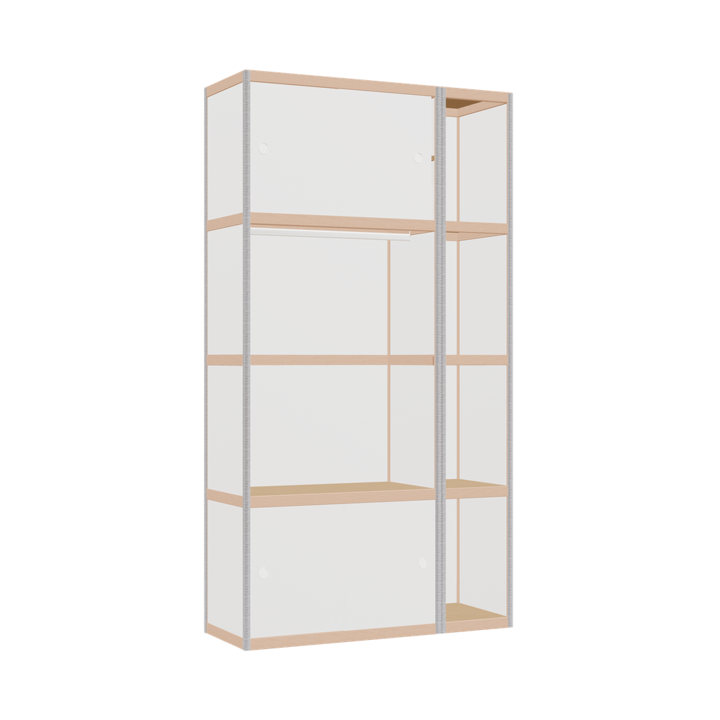 Meubles (208x112x42 cm)