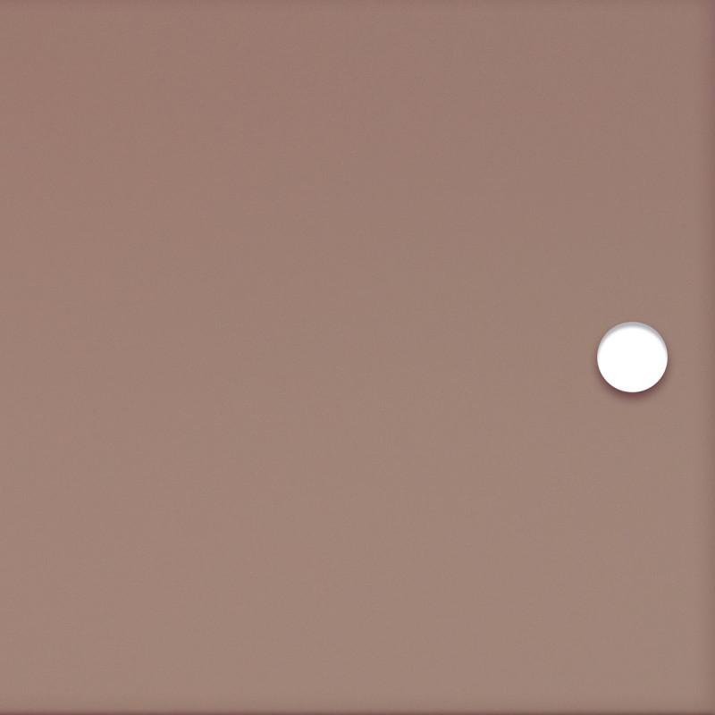 Deur in doorschijnend acryl Cappuccino