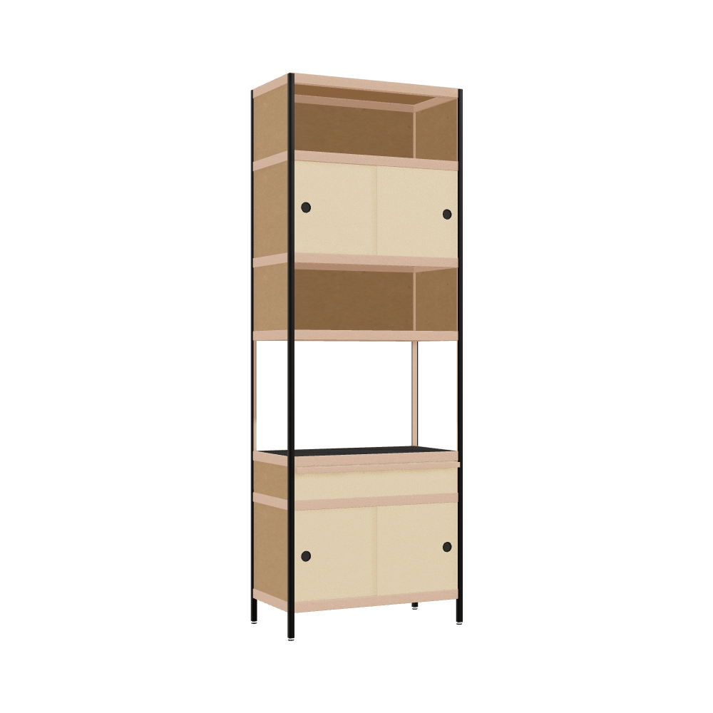 Armoire (227.5x80x42 cm)