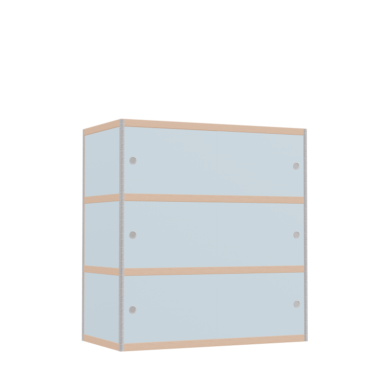 Schrank (127x120x62 cm)