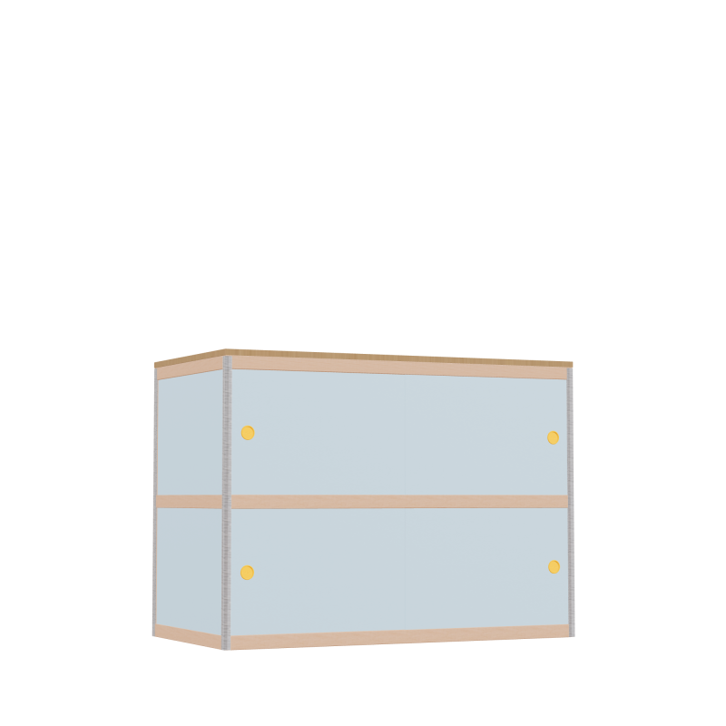 Armoire (87.8x120x62 cm)