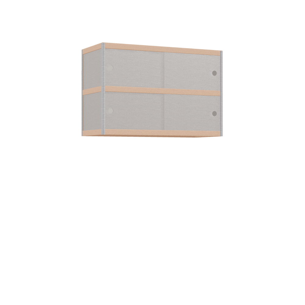 Hanging cabinet (66x100x42 cm)