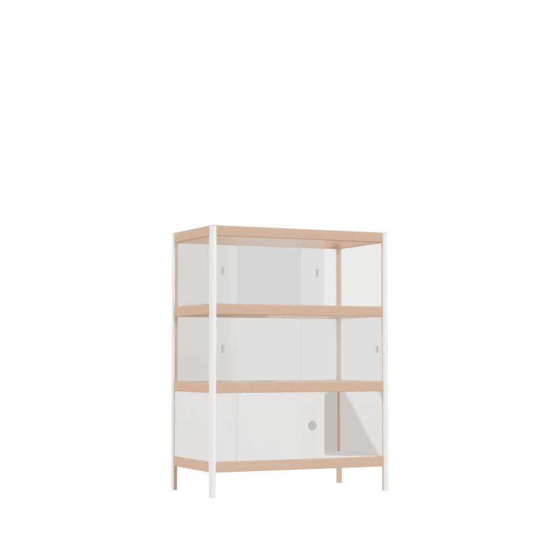 Vitrine (107x80x42 cm)