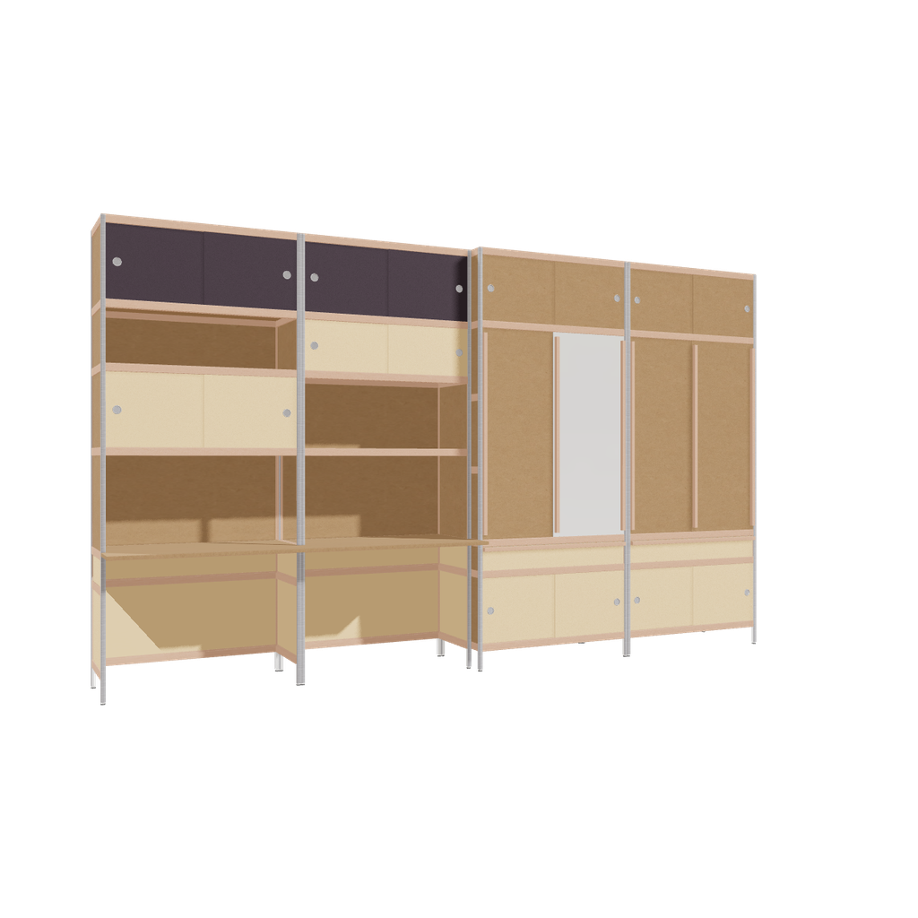 Furniture (237.5x400x63.6 cm)