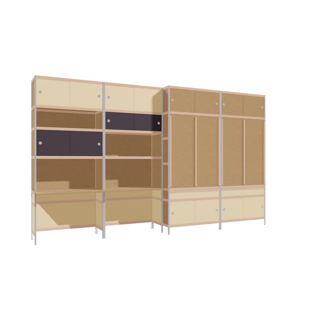 Furniture (237.5x400x63.6 cm)