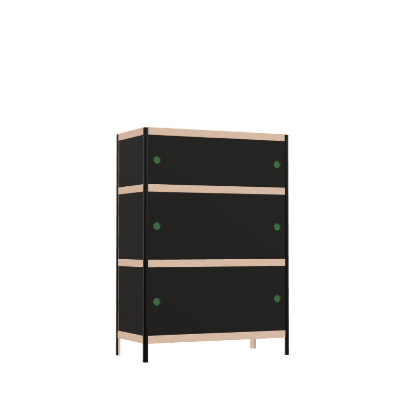 Armoire (127x90x42 cm)