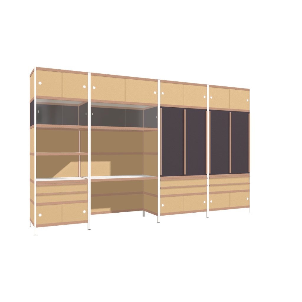 Furniture (241x400x62 cm)