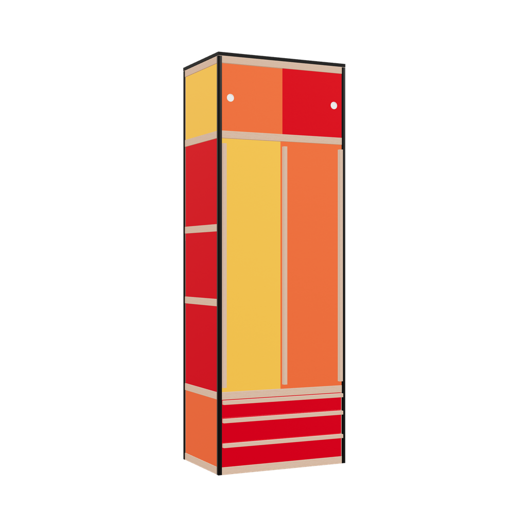 Kleerkast (230.8x80x52 cm)