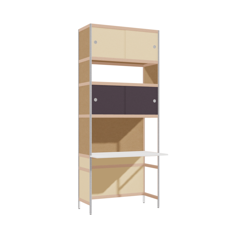 Overhangend bureau (237.5x100x63.6 cm)