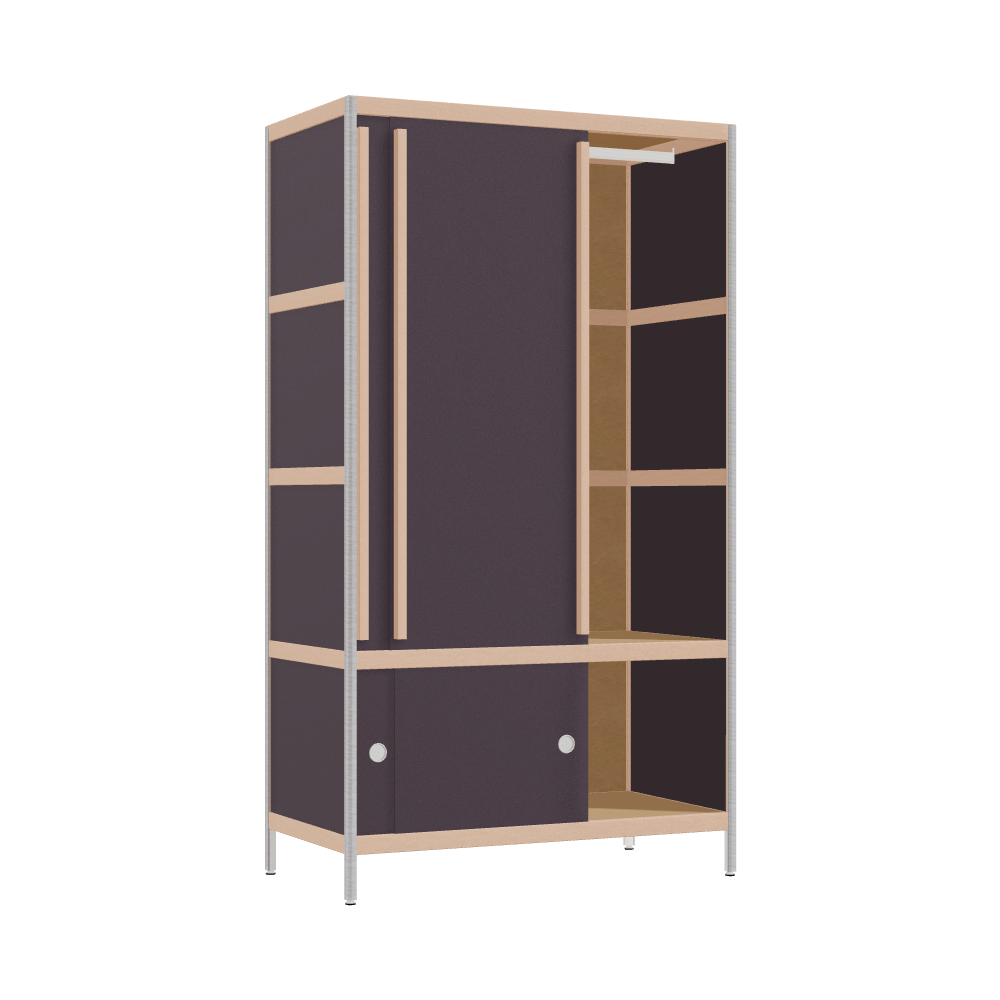 Wardrobe (179x100x52 cm)