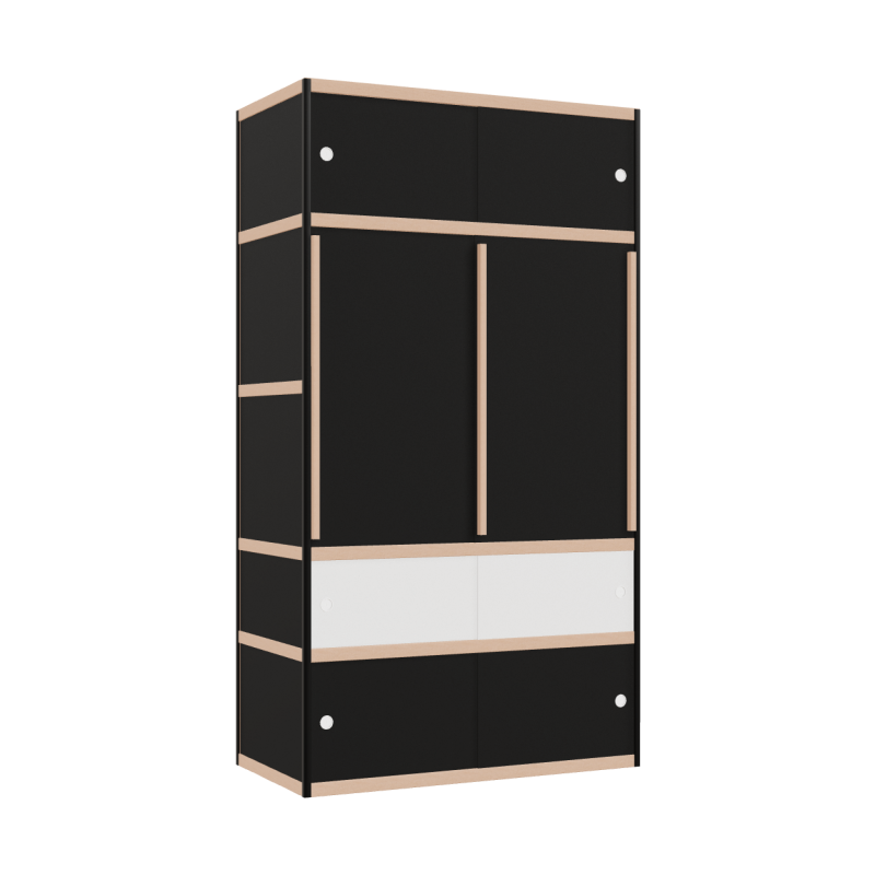 Kleerkast (219x120x62 cm)