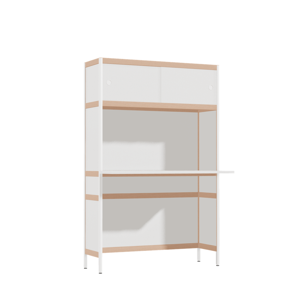 Cantilevered desk (155.5x100x53.6 cm)