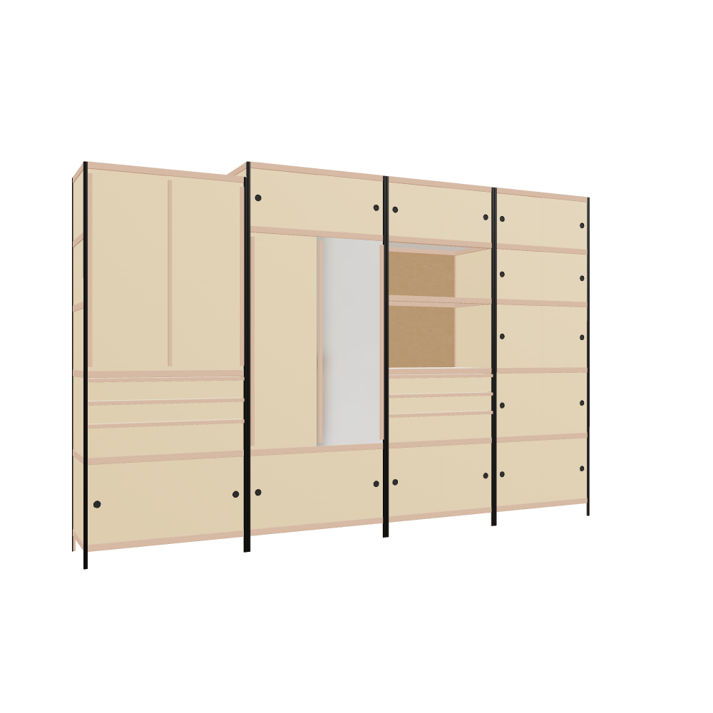 Furniture (249x380x52 cm)