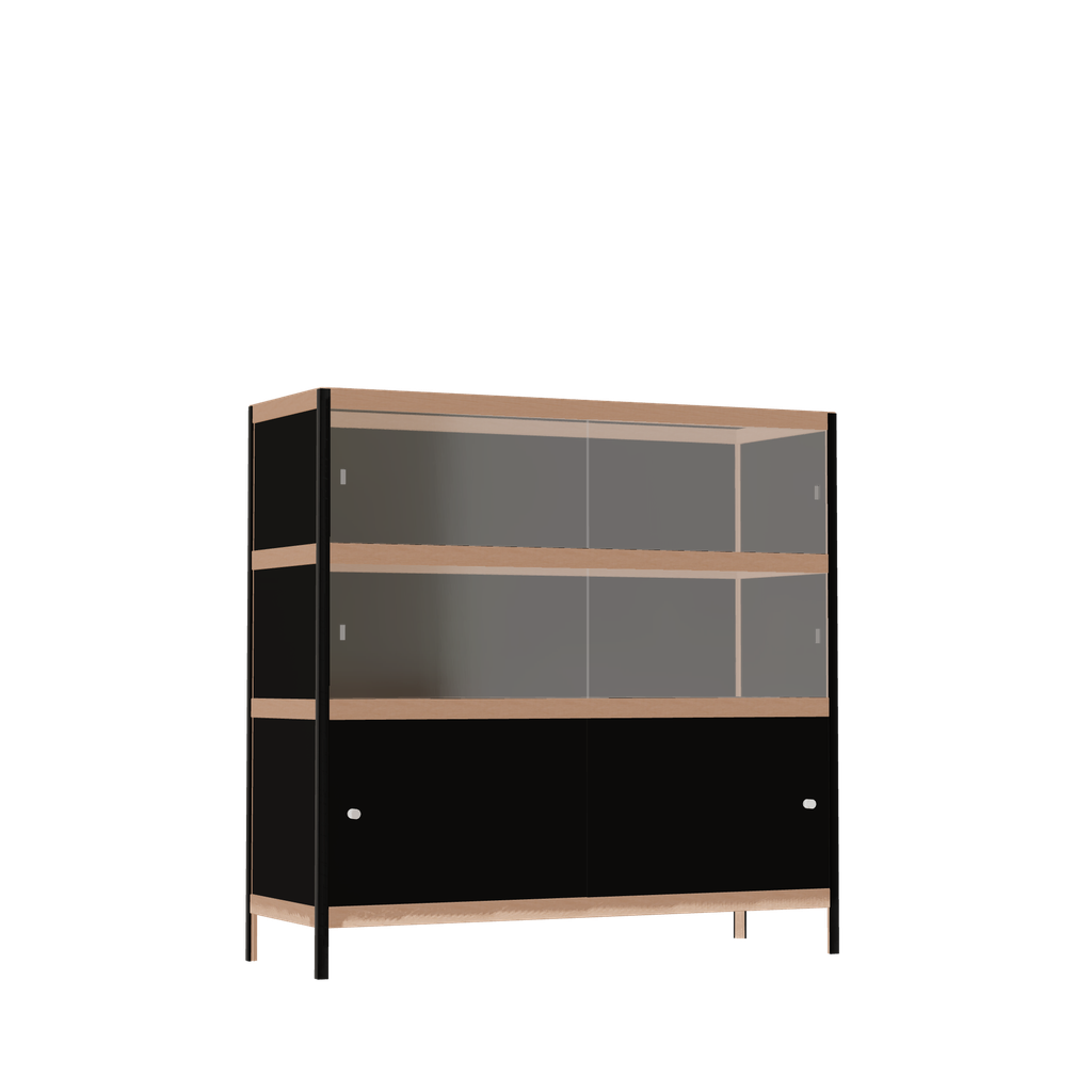 Display cabinet (117x120x42 cm)