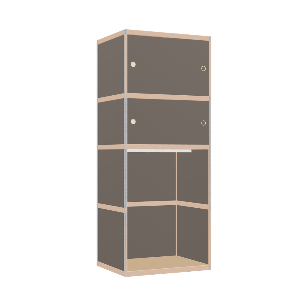 Penderie (198x80x62 cm)