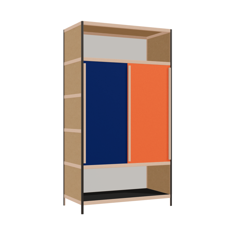 Wardrobe (219x120x62 cm)