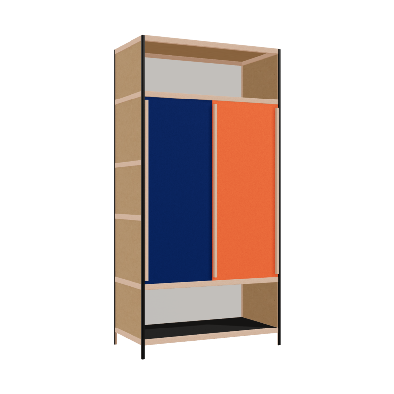 Wardrobe (239x120x62 cm)