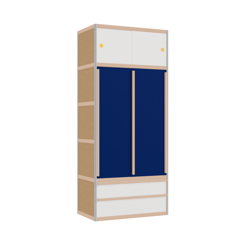 Wardrobe (209x90x52 cm)