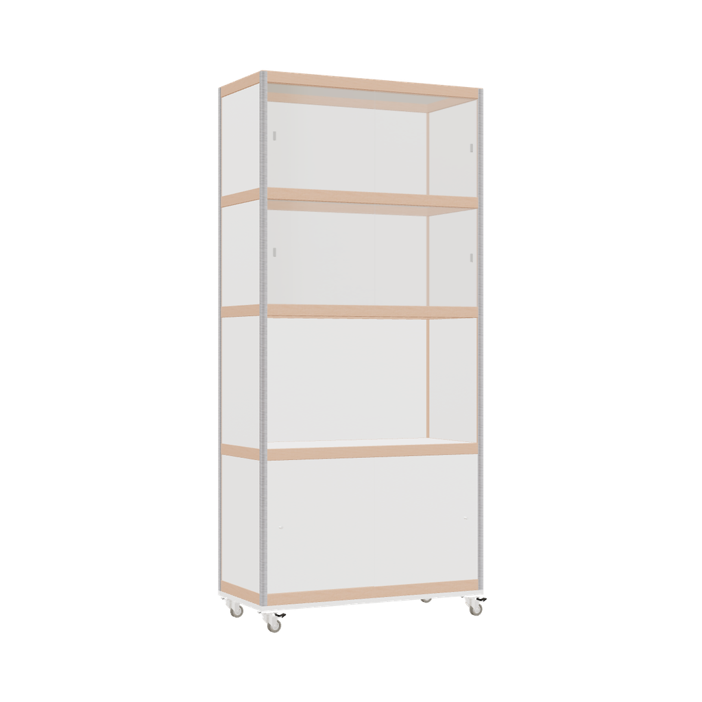 Display cabinet (197x90x42 cm)