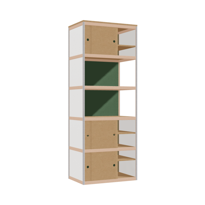 Kast (210.8x80x52 cm)