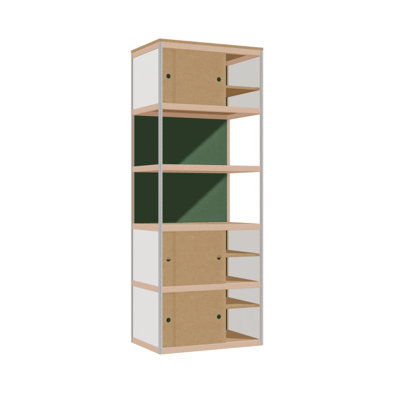 Armoire (210.8x80x52 cm)