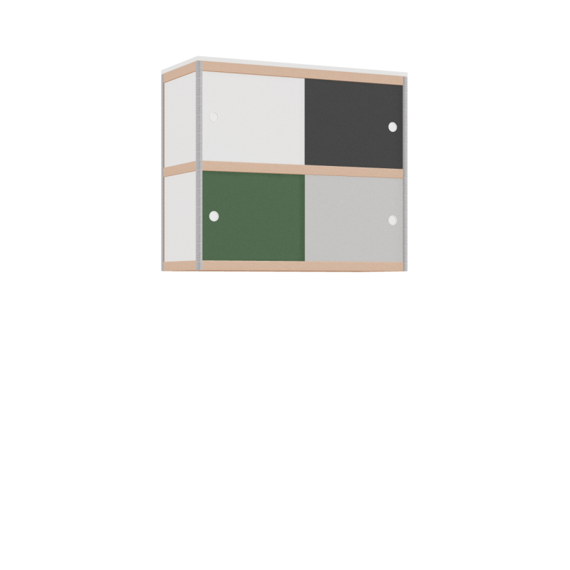 Hanging cabinet (87.8x100x42 cm)